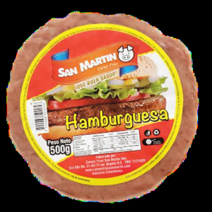 HAMBURGUESA  PRECOCIDA